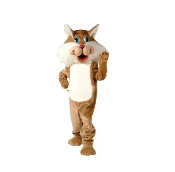 2024 Super Cute Wildcat Mascot Costume Theme Fancy Dress Christmas Costume Halloween Mascot Costume