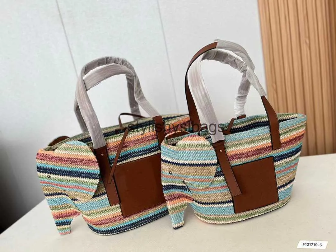 Elephant straw bag hotsell