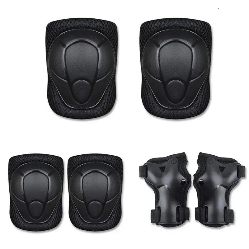 6st/Set Kids Kne Pads and Elbow Pads Guards Protective Gear Set Safety Gear for Roller Skates Cycling Bike Skateboard Sports 240412