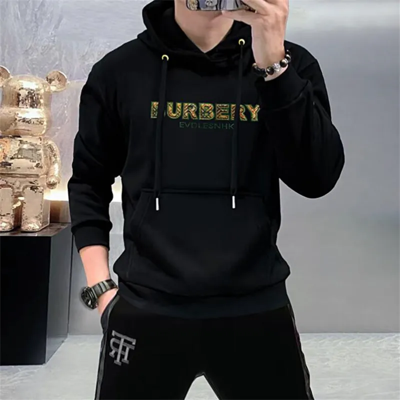 Nuova 2024 Designer Hoodies Mens Women Festa con cappuccio Fashion Streetwear Sleeve Long Pullover Pullover Casualmente High Street Street Times M-4xl