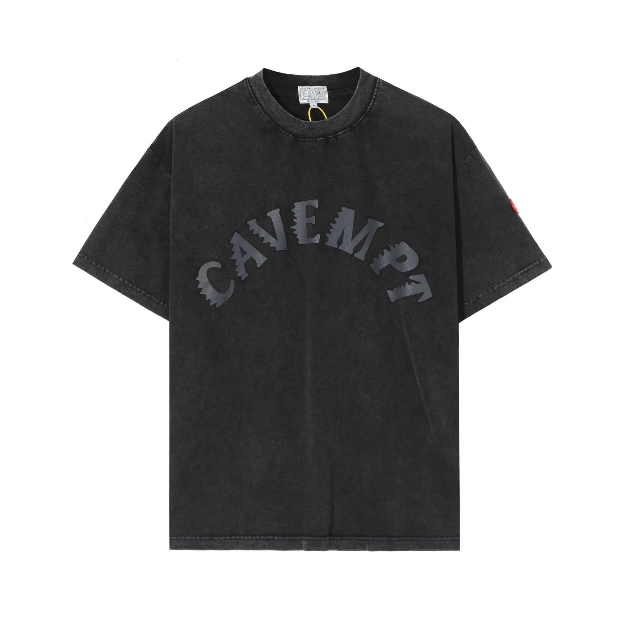 Homens camisetas Homens Mulheres 1/1 Melhor Qualidade Agradável Lavado Tecido Pesado CAV EMPT C.E T-shirt Oversized Tee Tops Puff Print Cavempt Camiseta J240322