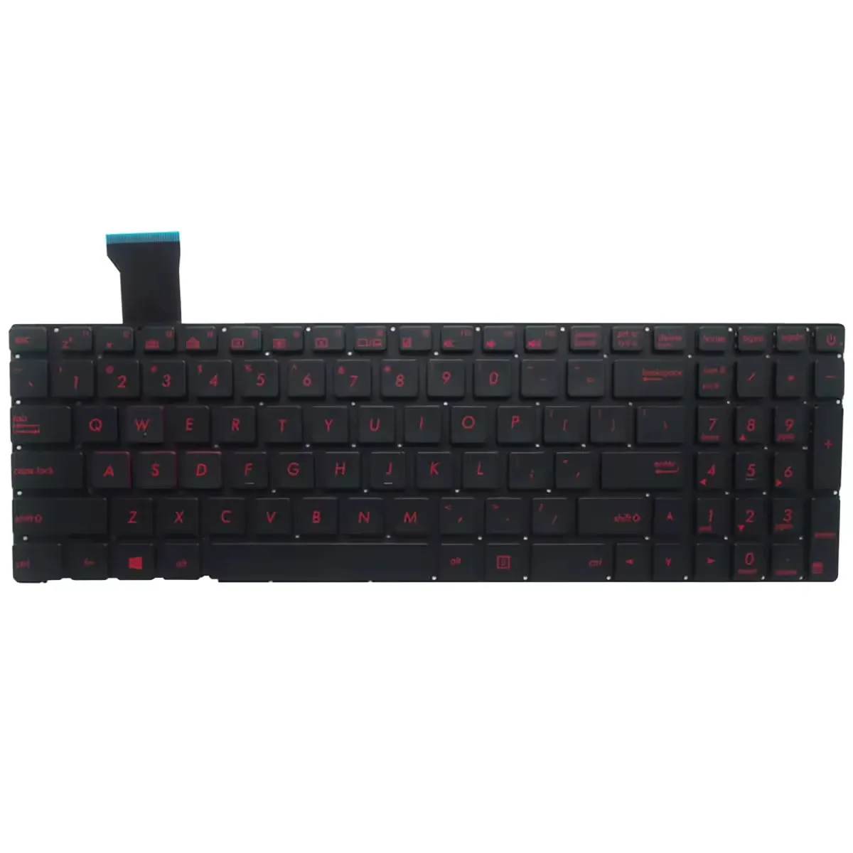 Новинка для Asus ROG GL552 GL552JX GL552VW GL552VX Клавиатура США с подсветкой