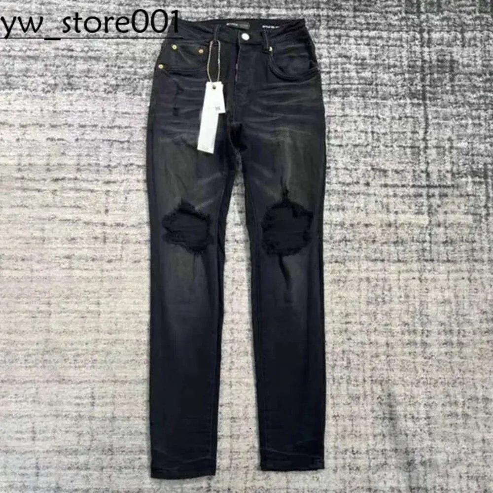 Jeans viola Designer Jeans da uomo Marchio di lusso di alta qualità Jeans viola Designer Vintage Street Trendy Pantaloni dritti Moto Casual Jeans viola Bambini 8913