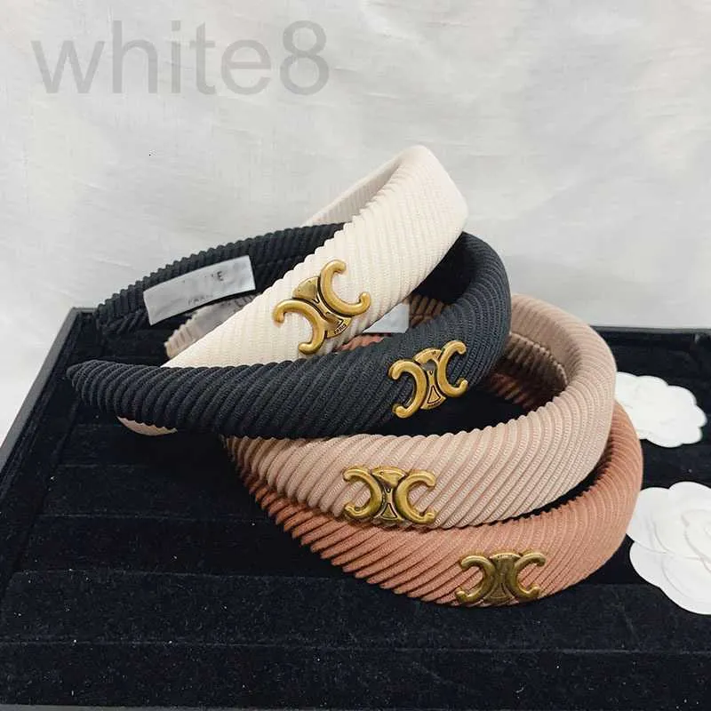 Hair Clips & Barrettes designer Headbands Brand Designer Letter Printing for Women WidebrimmedT hickenS pringH airBandsH eadWrapC lothF abricH eadwearS treet U334