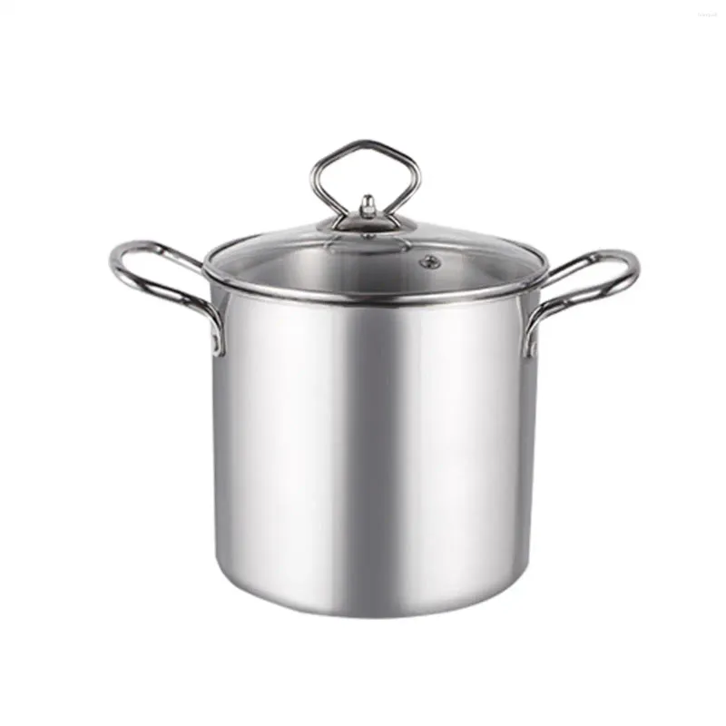 Pans Deep Frying Pot With Strainer Basket Gadget French Fries Pan Cooker Cooking For Party Dining Room Camping Restaurant Picnic