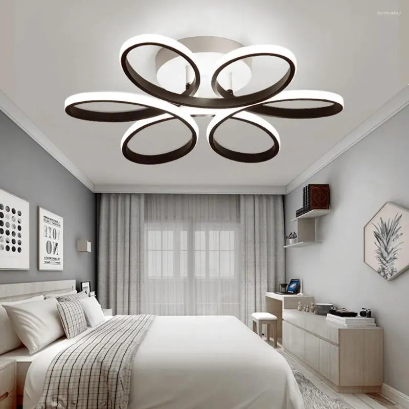 مصابيح سقف غرفة المعيشة ممر Flush Mount Lamp 12W ثلاثة ألوان النمط الحديث سوبر مشرق العناية بالعيون ديكور المنزل لاعبا اساسيا