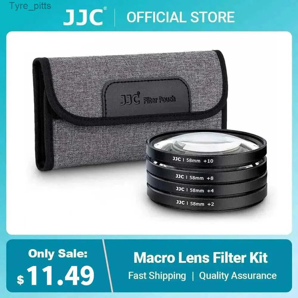 Filters JJC macro closed lens filter kit with filter bag suitable for A6600 A6500+2+4+8+10 closed filters 49mm 55mm 58mm 62m 77mmL2403