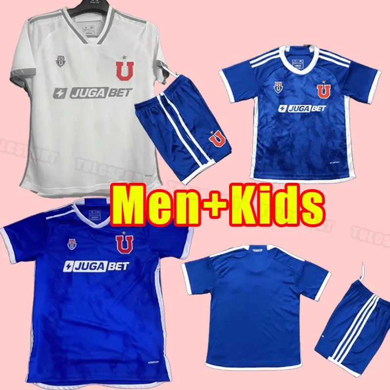 S-XXL 24 25 Koszulki z piłki nożnej Universidad de Chile 2024 2025 Osorio Fernandez Assadi Men Child Girl Home Away Trzecia Udechile Koszulki piłkarskie KIT KIT