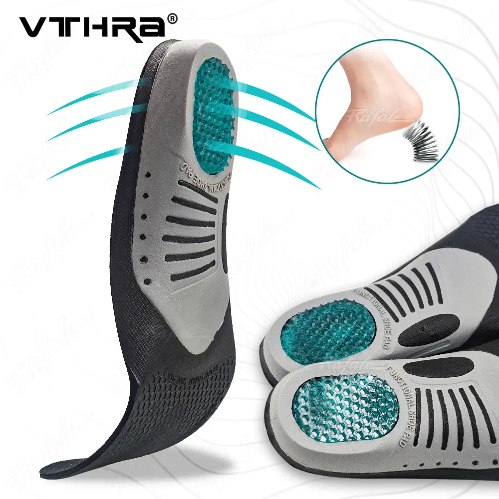 Insoles vthra bästa ortotiska gelinsula pad ortopedisk platt fothälsosula för skoinsats båge stöddyna för plantar fasciiti unisex