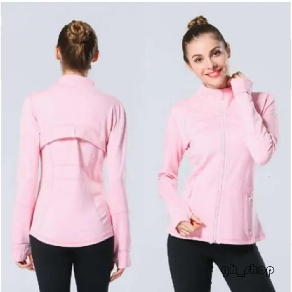 Versão alta Lu-088 2024 Jaqueta de ioga feminina LL Workout Sport Coat Fitness Jacket Sports Quick Dry Activewear Top Sólido Zip Up Moletom Sportwear Venda Quente 5055