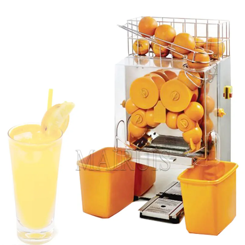 Presse-agrumes Commercial en acier inoxydable, grande Machine automatique, équipement de jus de fruits frais