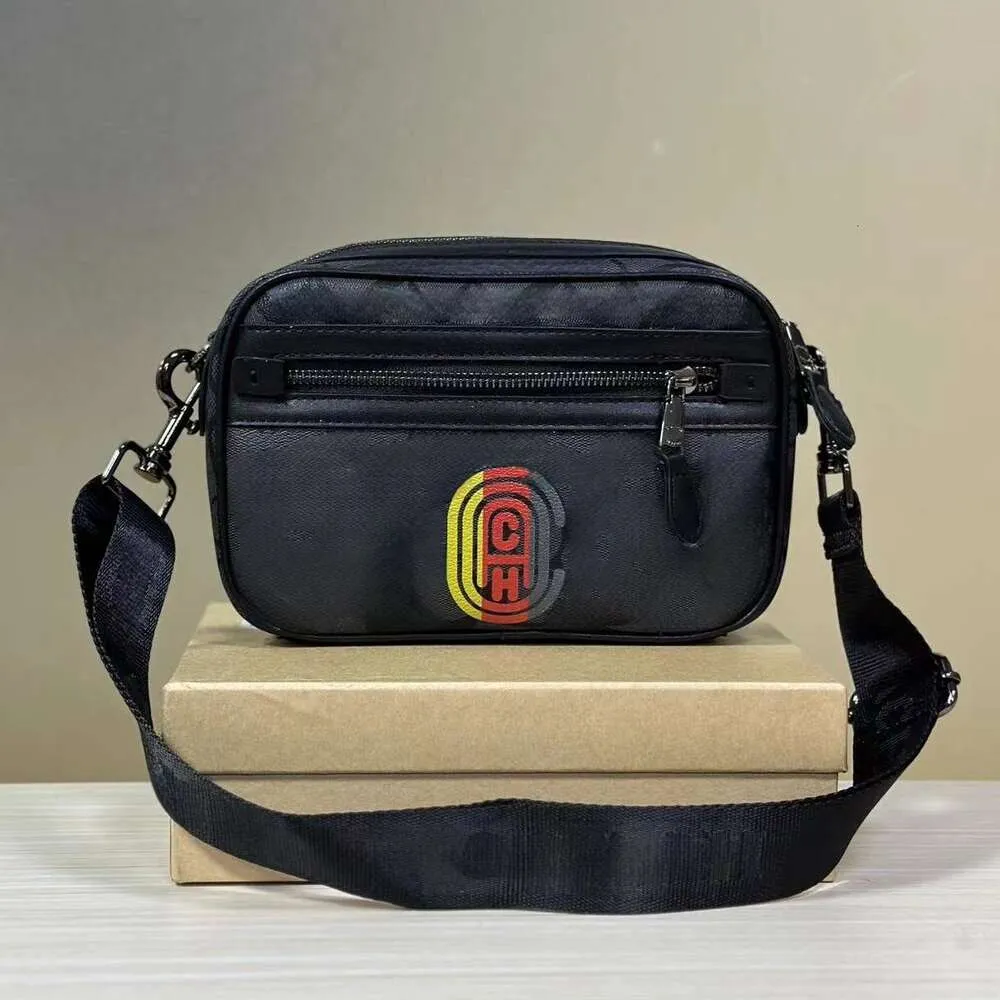 Ontwerpers Messenger -tassen Zwarte mannen Tillen Crossbody Canvas 10A Hoogwaardige lederen schouderman Tas met portemonnee Handtassen Handtassen