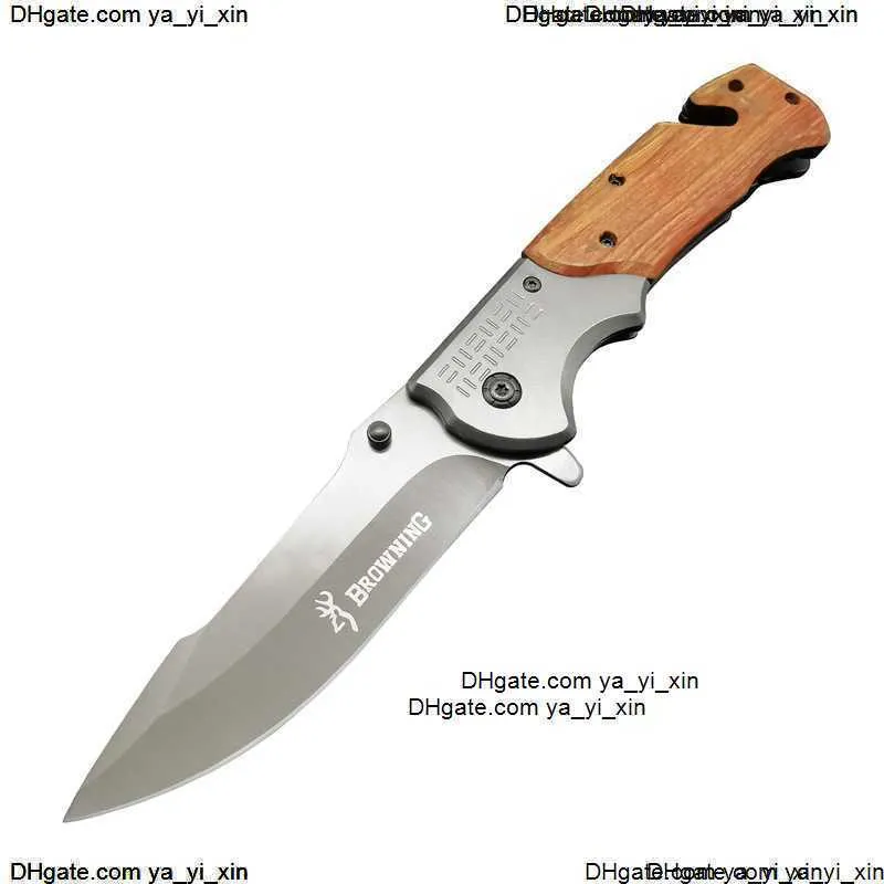 piccolo coltello da esterno portatile da campeggio sopravvivenza alta durezza Coltello da tasca svizzero per autodifesa coltello da sopravvivenza sul campo