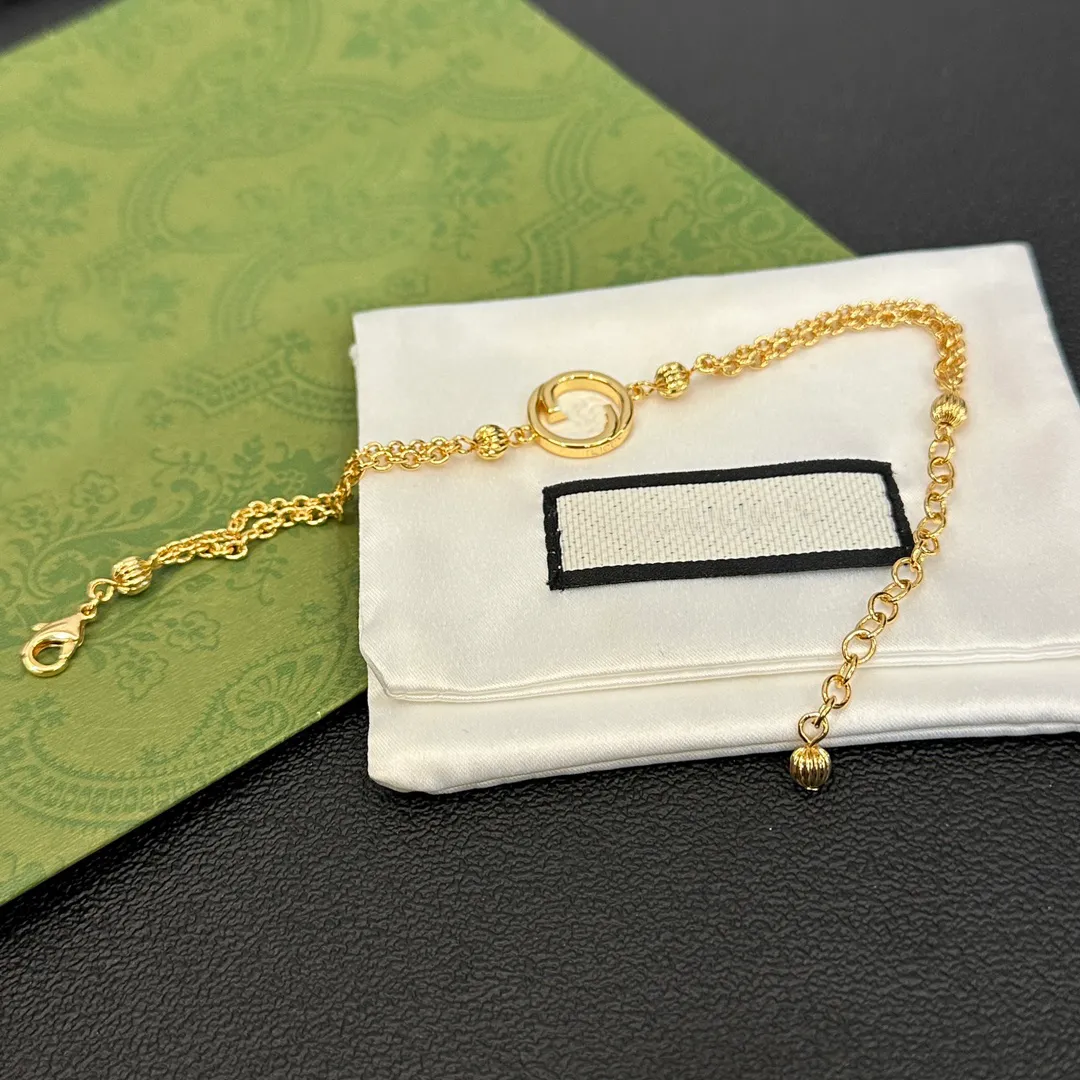 designer jewelry bracelet designer 18K pure gold 52cm jewlery designer for women gift