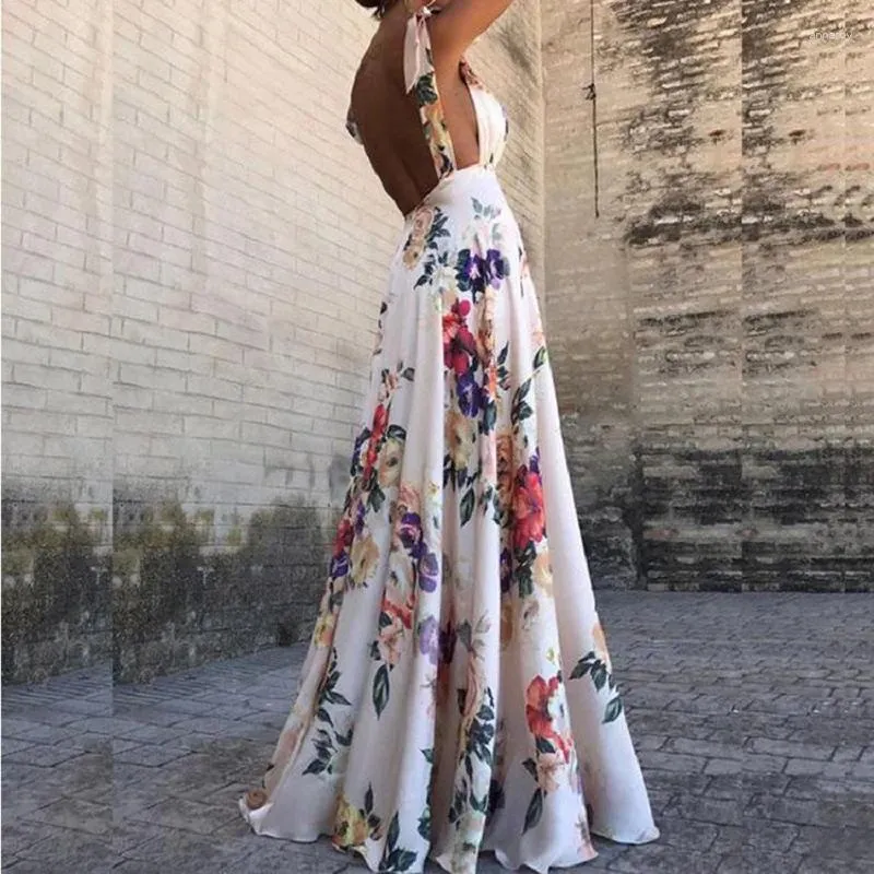 princess polly baby blue dress Sexy Sleeveless Boho Maxi Dress for Women - Printed Backless High-Waist  Tank Top from Dhgate Urban Sexy Dresses