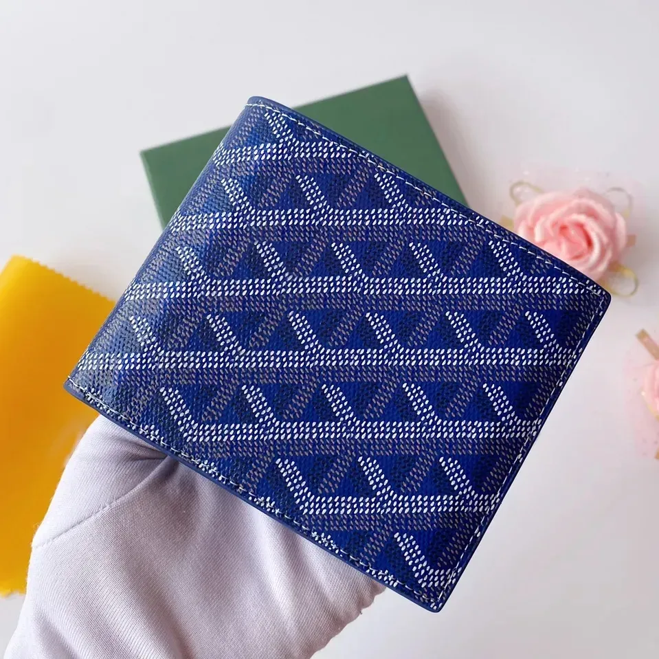 DHgate Goyyard Wallet Designer Wallet Go Yard Wallet Genuine Leather Women s Card Wallet Full Grain Leather Men s Short Flap Wallet Fashionable Hundred Style 923 Bags Luggage Accessories
