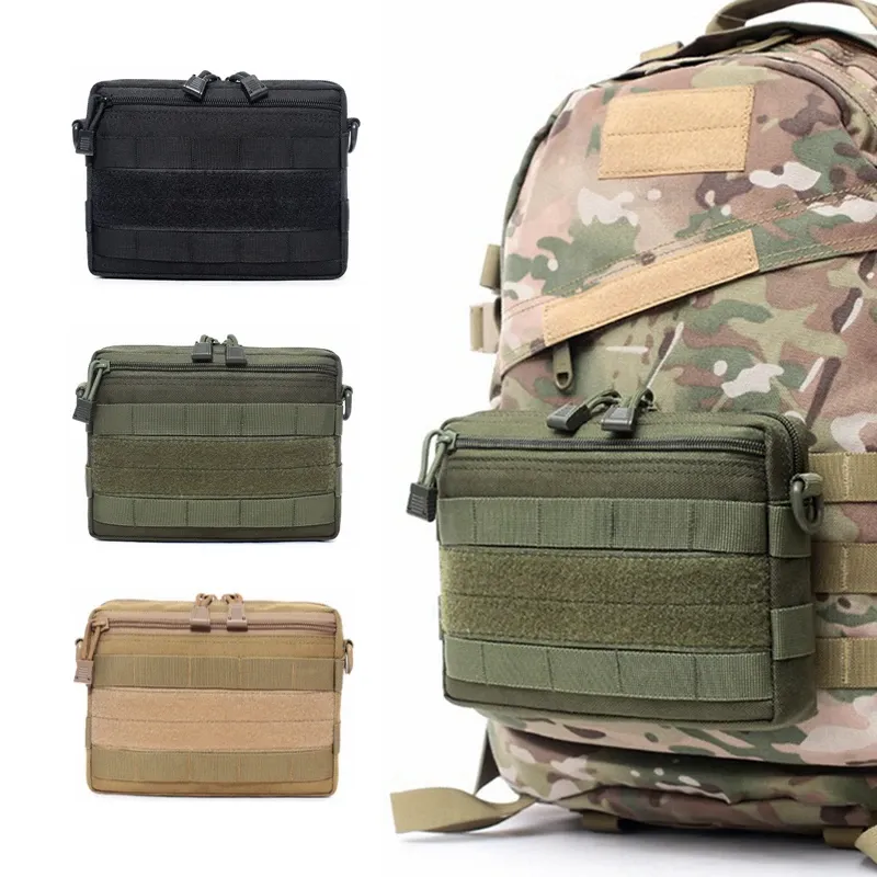 Bolsas táticas bolsa molle bolsa militar saco de nylon nylon viagens ao ar livre caça ao exército EDC Medical Primeiros socorros mochilas acessórios