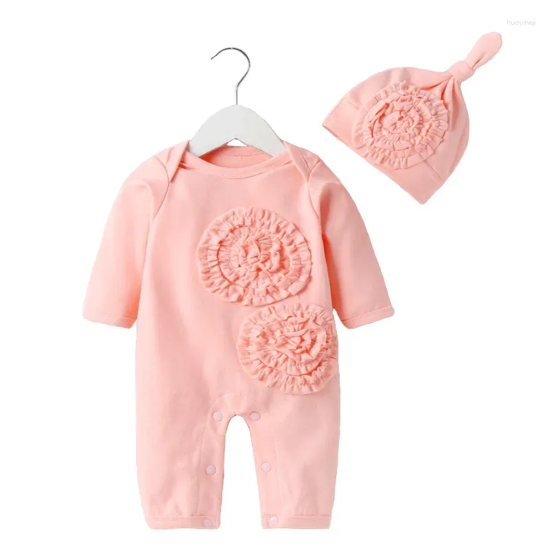 Abiti da ragazza Born Pagliaccetti Neonate Halloween Casual Tuta da neonato Manica lunga O Collo Pagliaccetto Primavera Autunno Abbigliamento Abiti