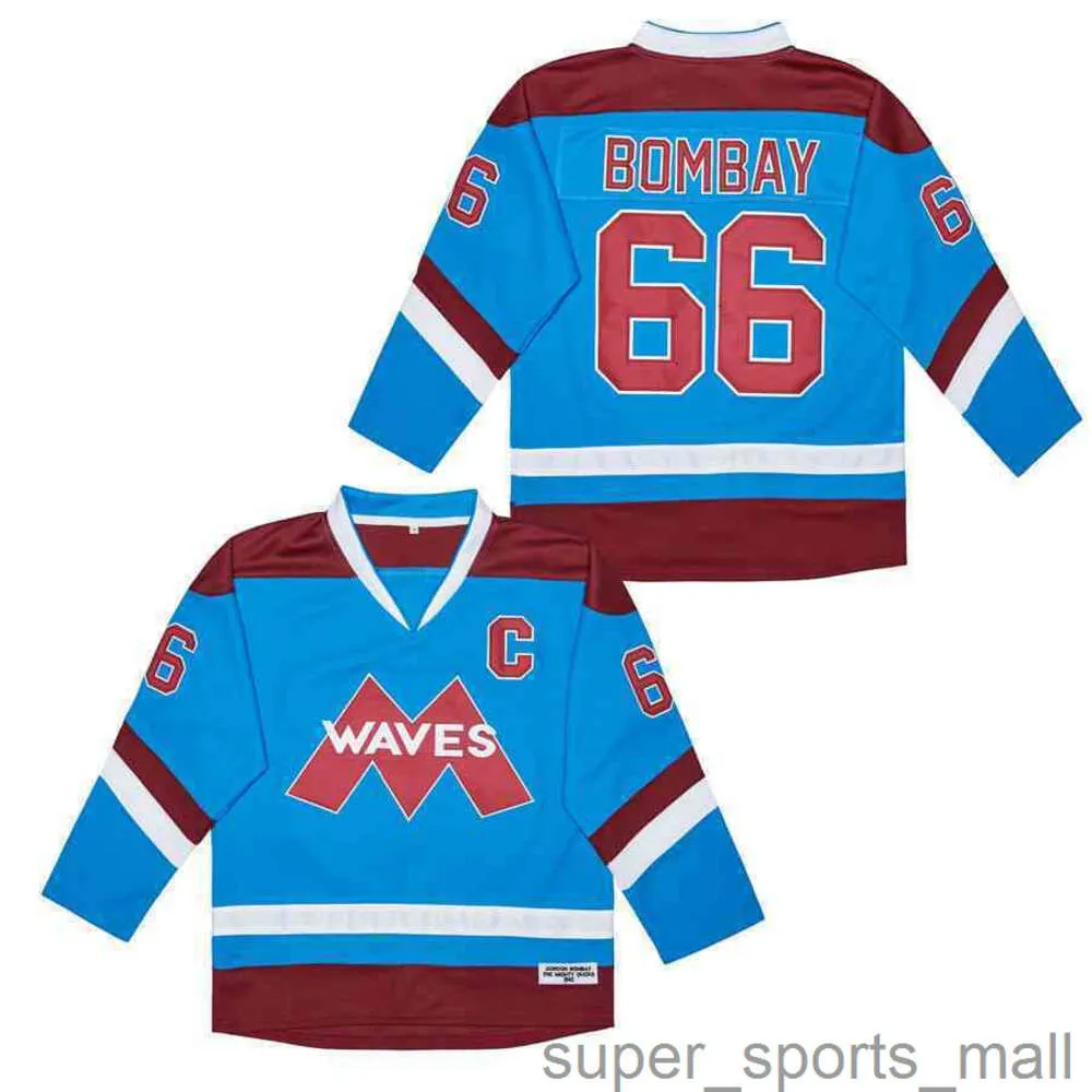 映画バージョン66 Mighty Waves Bombay Hockey Jerseys