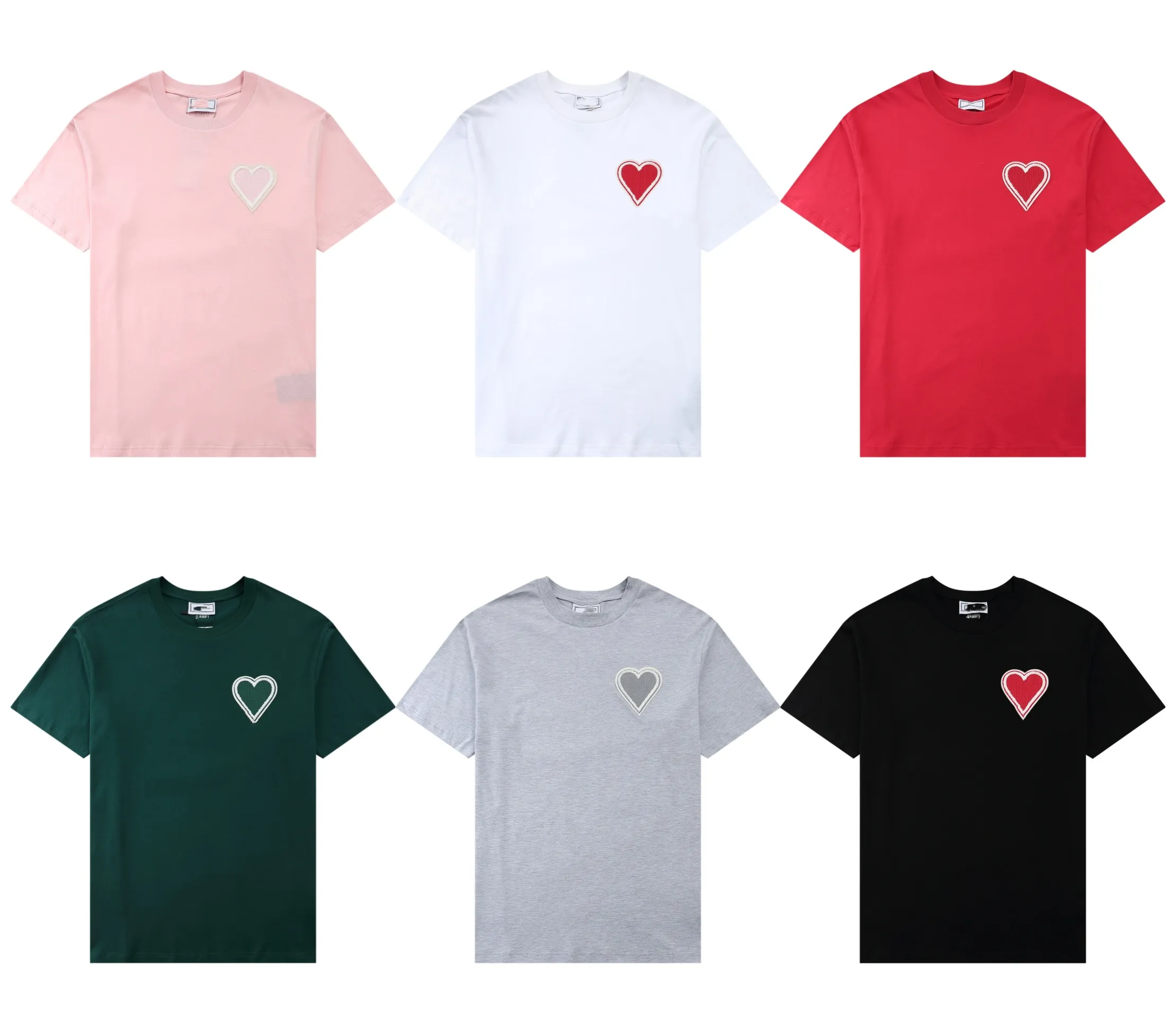 T-shirts pour femmes Été 100% coton Corée Mode T-shirt Hommes / Femme Casual O-Cou T-shirt de base Homme Tops Unisexe Taille S-XL