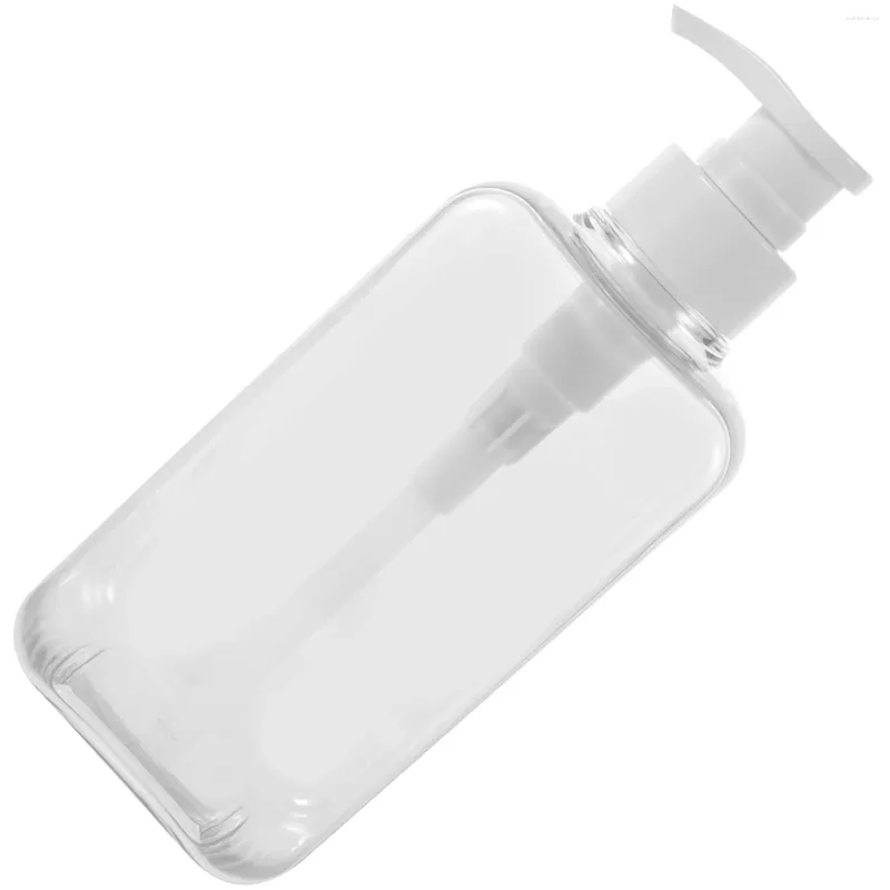 Storage Bottles 450 Ml Hand Soap Dispenser Bottle Lotion Shampoo Container Pump Liquid Holder Travel