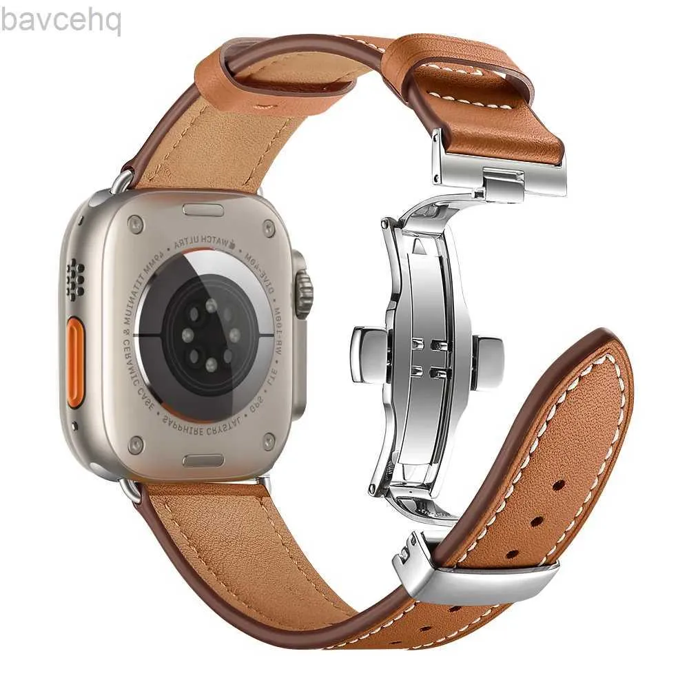 Bandas de relógio Pulseira de relógio 45mm 41mm 44mm 40mm 42mm 38mm Ultra 2 49mm Pulseira Correa Watch Strap iWatch Series 8 7 SE 6 9 24323