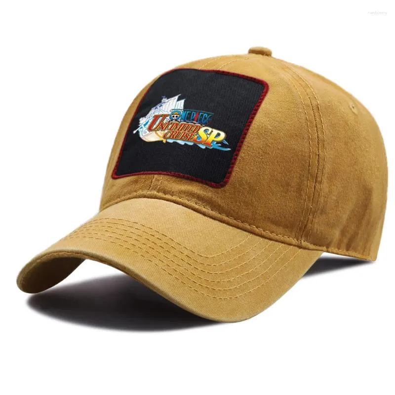 Gorras de bola Dibujos animados Impreso Béisbol Ajustable Verano Snapback Sombrero Hip Hop Gorra de algodón Moda al aire libre Sombreros de montar