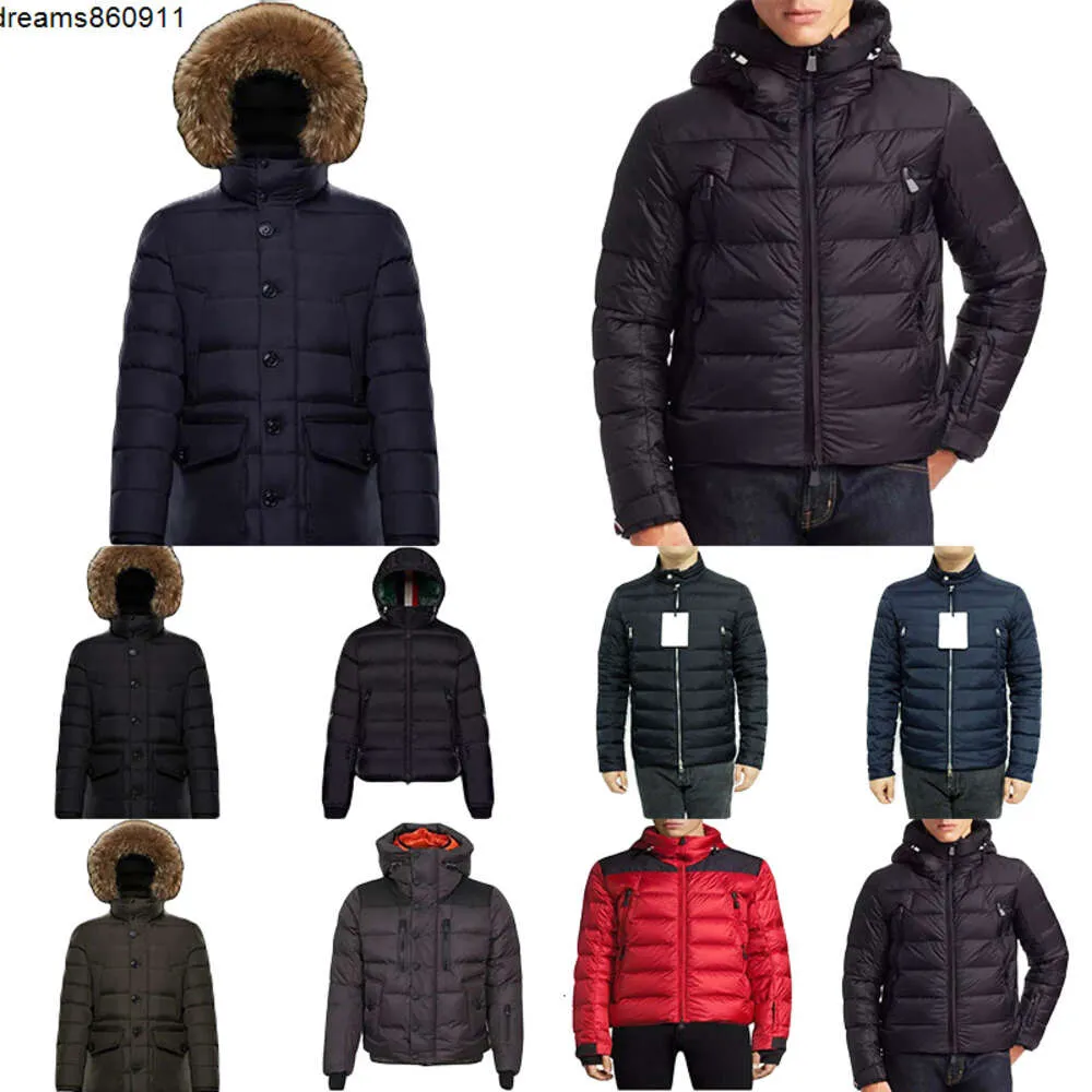 Outdoor Winter Herren Daunenjacke Ski Pufferjacke Designer Daunen Herren Warmer Mantel Größe