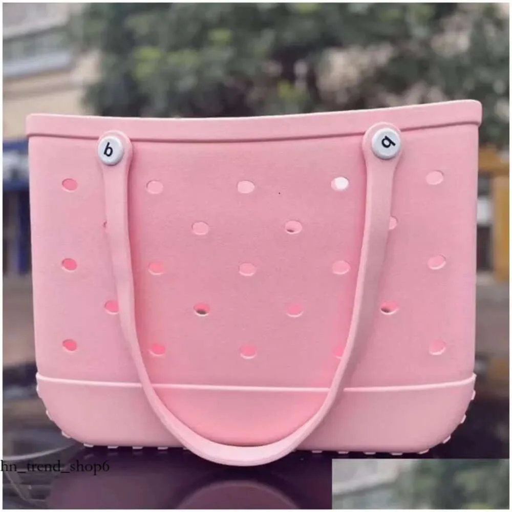 Opbergzakken Bogg Bag Sile Beach Custom Tote Fashion Eva Plastic 2023 Dames Zomer Drop Delivery Home Garden Housekee Organization 391