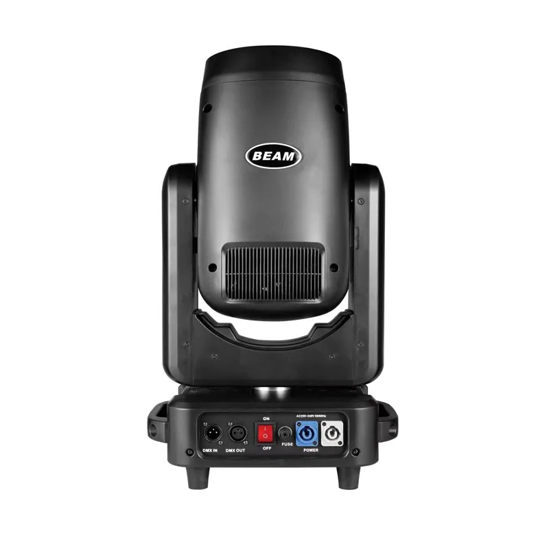 New 300W LED Moving Head Beam Spot Washer Hybrid Light 300W Power DMX Control Mode for Stage Nightclub Party Electronic stroboscopic 0.3 ~ 25 times/SEC; Zoom 0-5 degrees