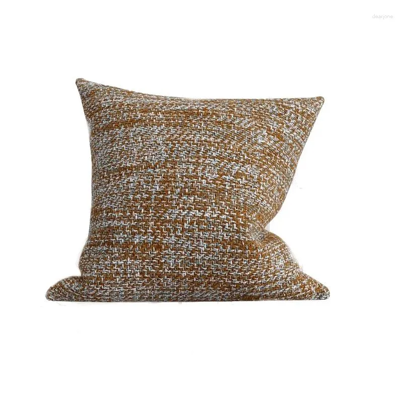 Travesseiro marrom almofadas caso marroquino capa decorativa moderna para sofá 50x50 45x45 30x50 sala de estar escritório decoração de casa