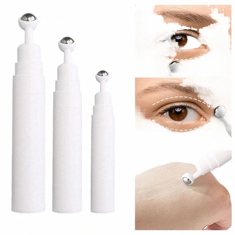 5/10/15 ml Eye Cream Roller Ball Liquid Refillable Loti Essential Oil Vacuum Bottle Travel Portable Empty Lagring Ctain A22W#