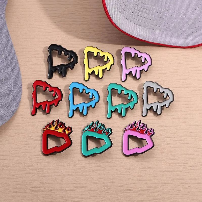 Cap Decorative Pin Creative Trendy Enamel Pin for Backpack Hat Wholesale Retail Metal Lapel Badge Jewelry Accessories