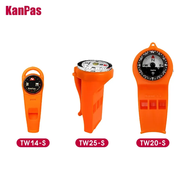 Compass kanpas sobrevivência de apito de bússola, lente/ design luminoso para ao ar livre, mergulho, trekking, caça, salva -vidas, corrida de trilhas