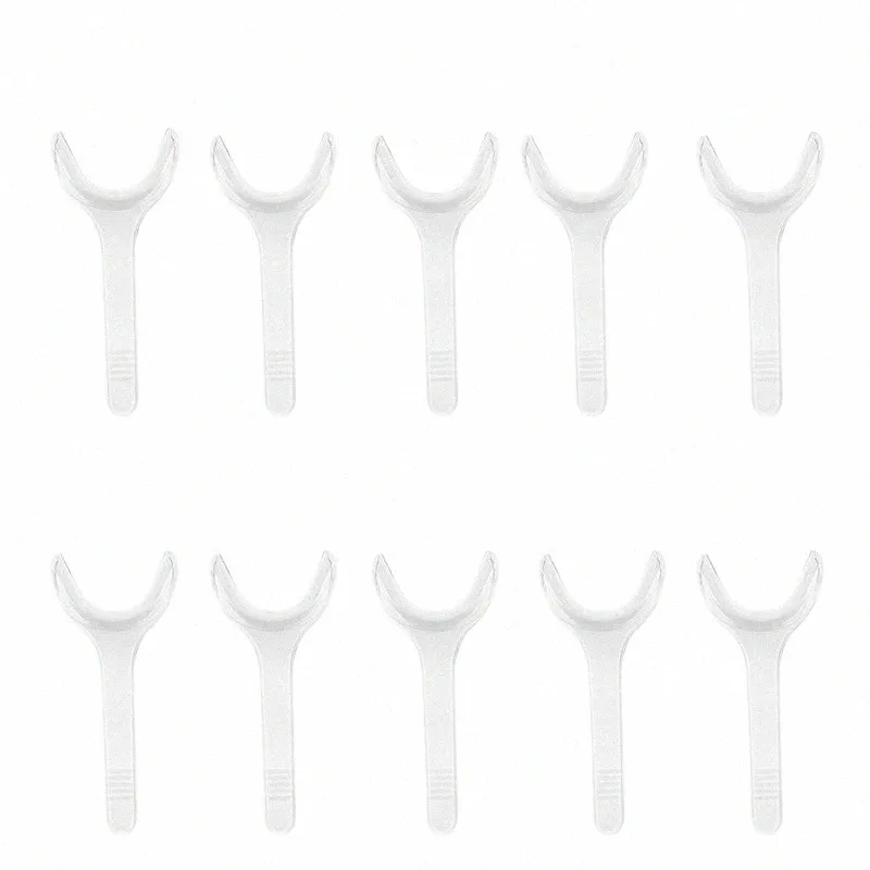 10 stks Dental Lip Wang Retractor T-Vorm Transparante Wang Retractor Tandheelkundige Csumables S/L Maat p415 #