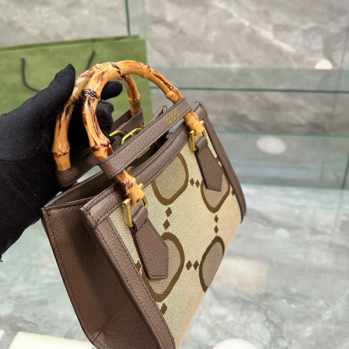 9A Designer Diana Totes Bag Women Luxurys Bamboo Tote Bags Mens Shopping Bag Handbags Crossbody Shoulder Bag Wallet Clutch Woman Purse 2212211D