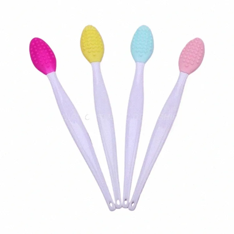 1/2pcs Brosse à nez Nettoyant complet pour le visage disponible Doux pour la peau Doux Facile à nettoyer Nettoyer les pores Bâton de nettoyage Gel de silice H0ge #