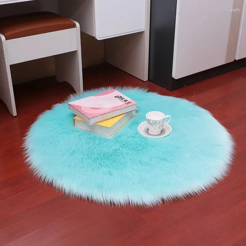 Alfombras DJ2280 Alfombra Tie Dyeing Peluche Suave para sala de estar Dormitorio Alfombras antideslizantes Alfombras de absorción de agua