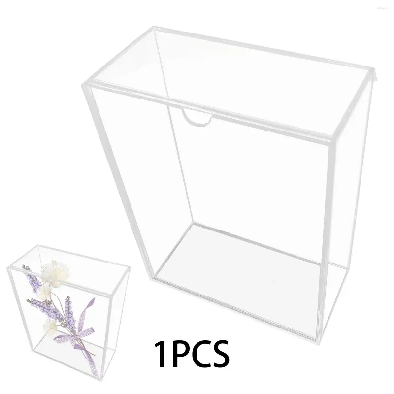 Frames DIY Memory Acrylic Shadow Box Frame Crafts 8.58x6.69x3.31inch Large Display Case Deep For Po Flowers Medals