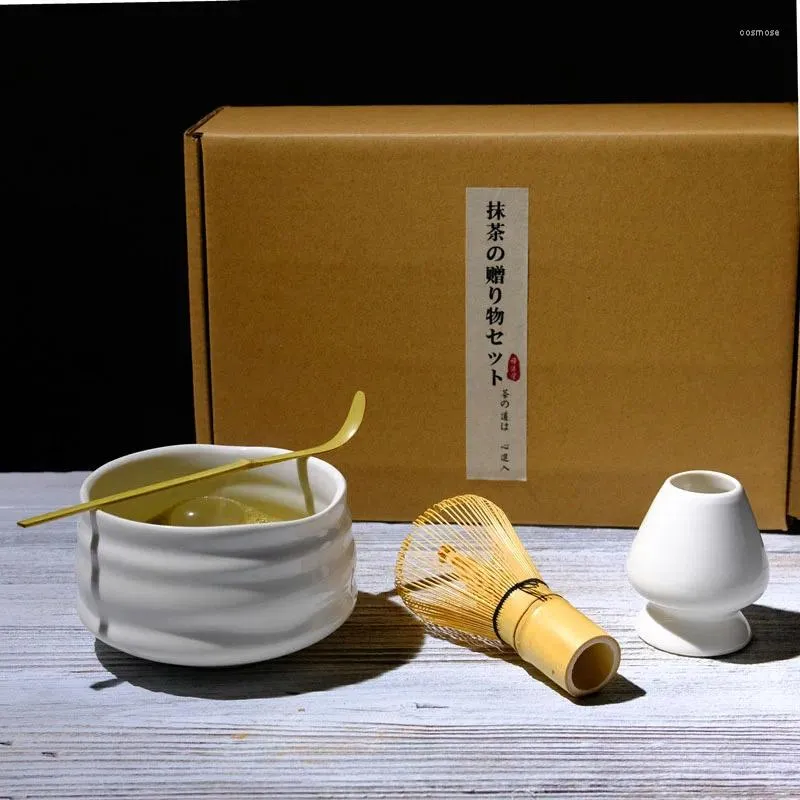 Teegeschirr-Sets, Geschenk, Matcha-Tee-Set, Zubehör, leicht zu reinigen, handgefertigt, traditionelle japanische Hausbesen-Zeremonie