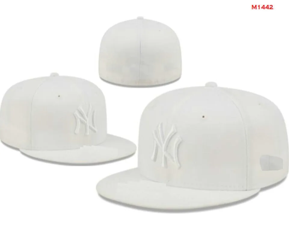 Męski baseball Yankees Dopasowane rozmiar Hats la Snapback Hats World Serie