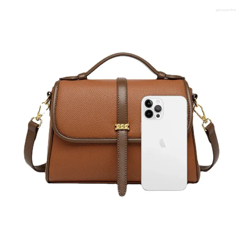 ショルダーバッグ・ポシェット Staff Ladder Shoulder Bag Brown DHgate.com:Womens Leather Shoulder Bags, Top Handle Tote