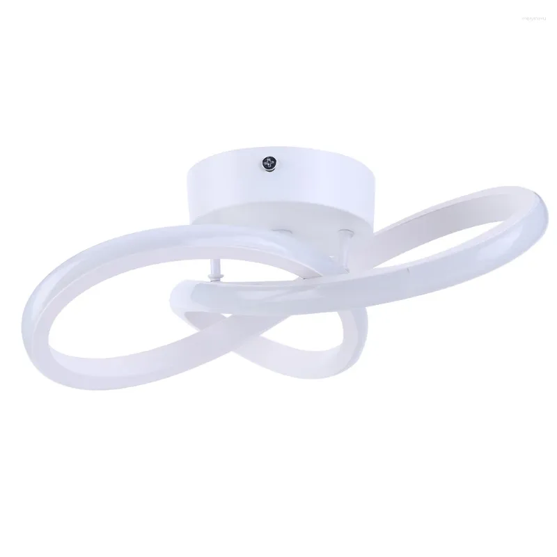 Plafoniere Design a spirale Moderno LED Luce 22W Apparecchi di illuminazione 3000K-6000K Corridoio per soggiorno camera da letto