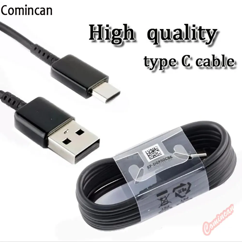 OEM-кабель USB типа C для передачи данных, кабели USB-C 1 м/1,2 м, шнур быстрой зарядки для S8 s10 note10 note 20 huawei p20 p30, быстрое зарядное устройство