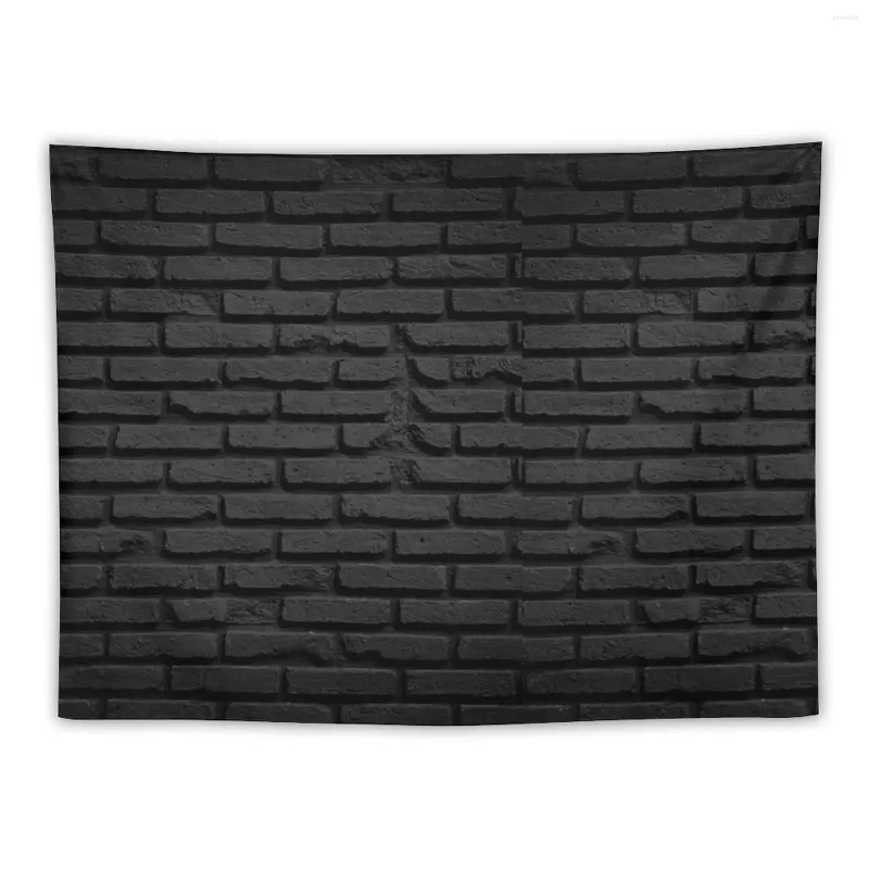 Tapestries Black Brick Wall Tapestry Decorations For Room Decoration Korean Style Design Bedrooms Decor