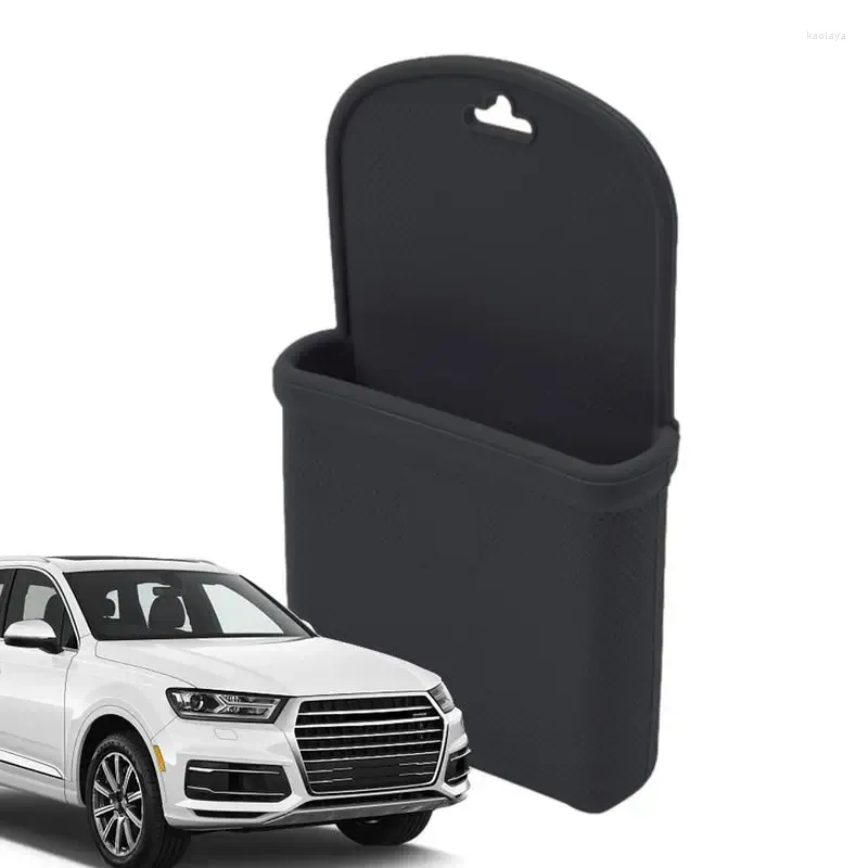 Organisateur de voiture, coffre de rangement, pochette d'aération, boîte de lunettes résistantes à l'usure, support de téléphone, étui pour pièces de monnaie, clés et cartes