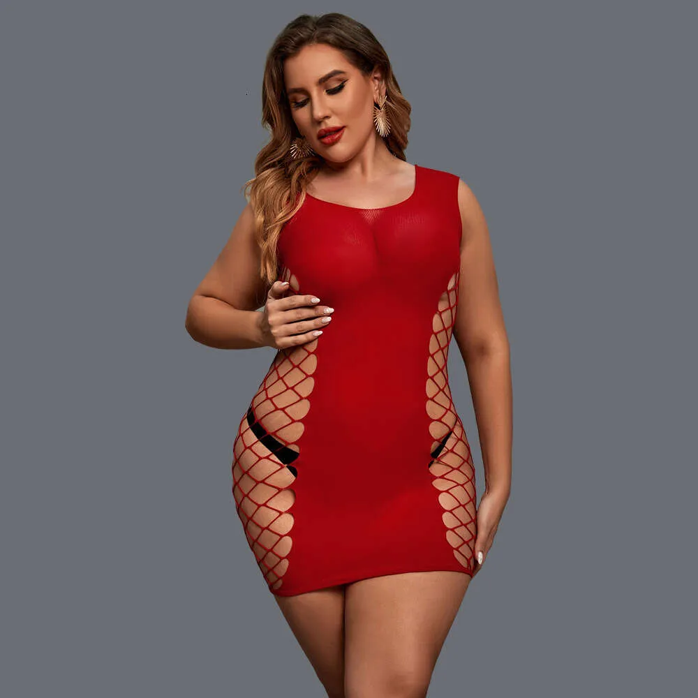 Large Size Lingerie Jumpsuit in Red, Erotic Net Clothes for Women, Fat  Model Seductive Pajamas 963043 from Dhgate Sexy Skirt