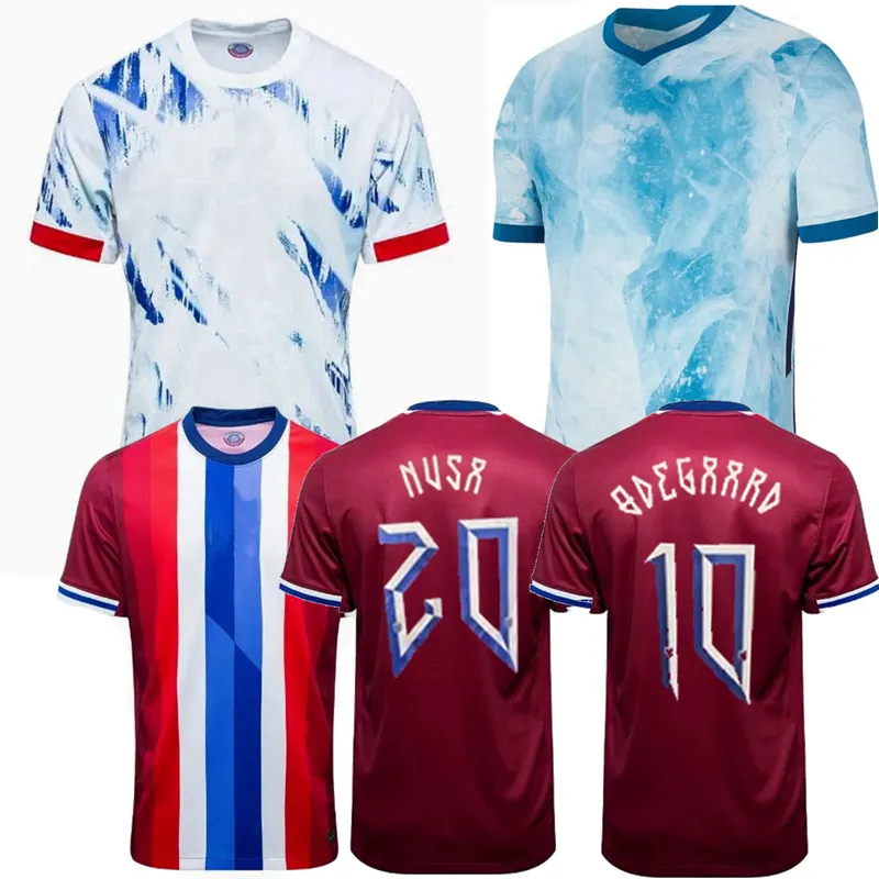 Norway National Team World Cup Soccer Shirts 2022 2025 Featuring Haaland  Odegaard, Stand Larsen, Sorloth, BERG AJER, NUSA BOBB, OSTIGARD, VETLESEN  Perfect For Soccer Fans From Xx233792844, $9.51