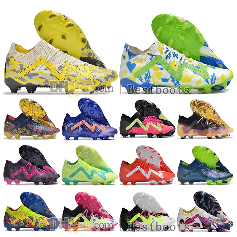 Sac cadeau Enfants Enfants High Tops Bottes de football Future Ultimate FG Firm Firm Ground Cleats Boy Girl Neymar Ultra Soccer Chaussures Athletic Outdoor Trainers Botas de Futbol