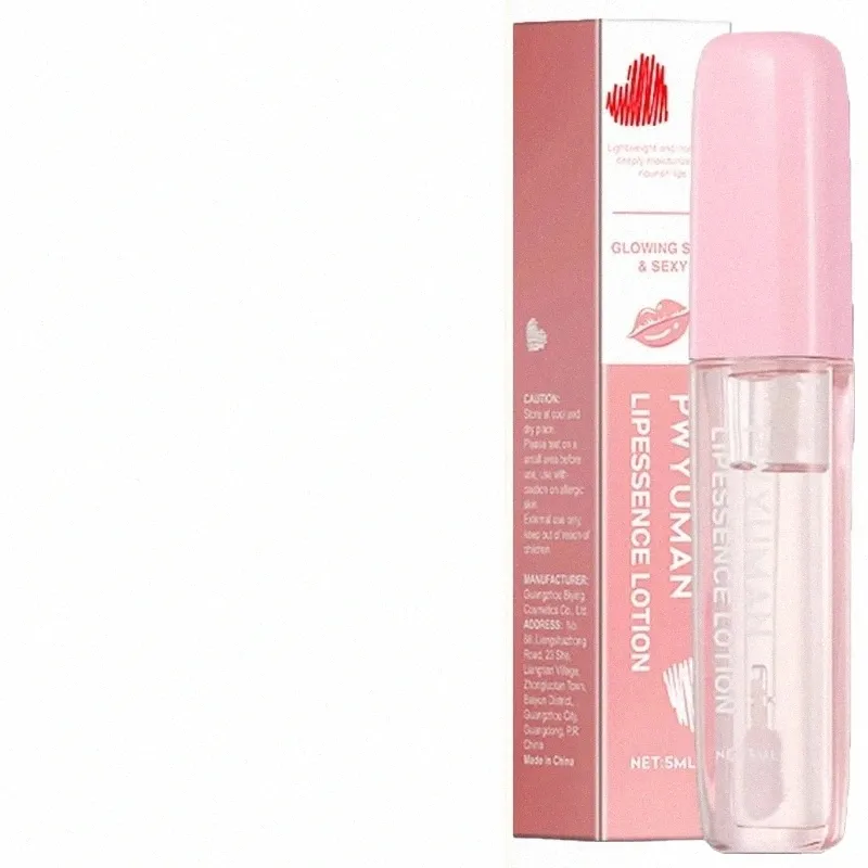 Lip Plump Soro Aumentar Elasticidade Lip Volumising Instantâneo Reduzir Linhas Finas Reparação de Óleo Essencial Nutrir Sexy Beauty Lip Care N6f7 #